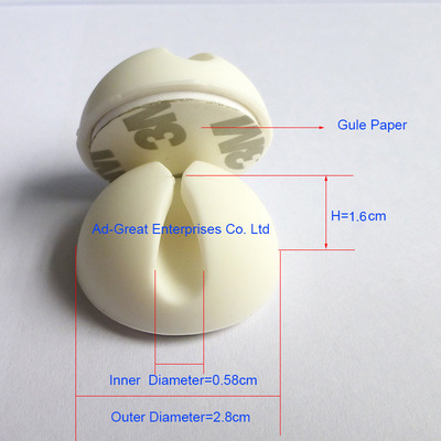 【硅膠線線扣固線器USB專用固線器優質產品直銷】價格,廠家,圖片,線扣、線卡,東莞市科磊實業-